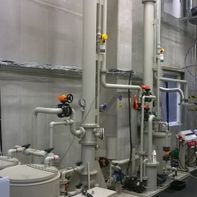 5 Pilot plant, stripping and absorption of ammonia